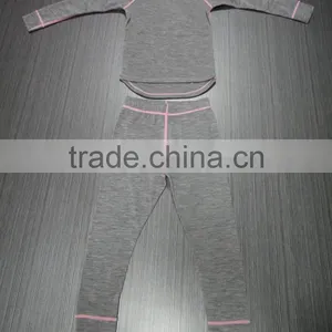 Seamless 100% Merino Wool Kid's Underwear Set thumbnail-1