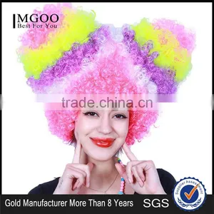 Colorful Party Wigs Wholesale Synthetic Hair Fashion Woman Wig Full Cap Wigs Synthetic Lace Front thumbnail-1