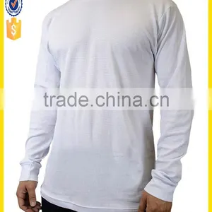 Promotion Mens Good Plain Long Sleeve OEM Tshirt thumbnail-1