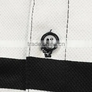 T-shirt Wholesale China Mens Knitwear 100% Cotton Black Polo Shirt Bulk Polo Shirts for Men thumbnail-2