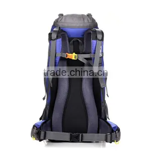 Hidden Compartment Hot Style Outdoor Denim Hemp Backpack thumbnail-3