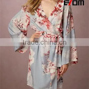 Customize Posy Robes, Kimono Robes, Bridesmaids Gift, Getting Ready Robes, Bridal Party Robes 2017019 thumbnail-1