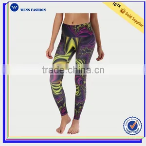 Cheap Sportswear Fitness Pants Fashion Tights for Women thumbnail-3
