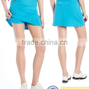 Custom Tennis Skirt With Pockets Girls Womens Elastic Waist Sports Skirt thumbnail-5