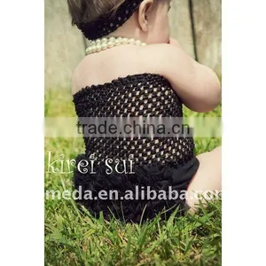 Black Baby Chiffon Ruffles Bloomer Panties T33 thumbnail-1