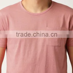 2017 Guangzhou Shandao Garment New Design 180g 100% Cotton Plain Short Sleeve O-Neck Men's T Shirt thumbnail-4