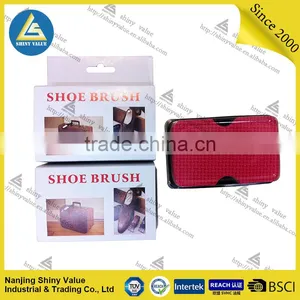 Plastic Box Customized Hotel Instant Shoe Shine Sponge for Shoe Care thumbnail-2