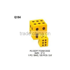 (Q184) PU SOFT FOAM DICE thumbnail-1