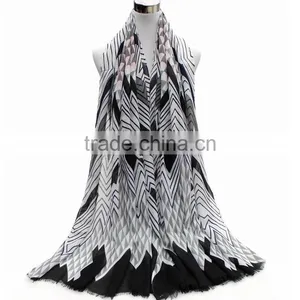 Fashion Custom Lady Scarf Low Moq 20pcs One Color thumbnail-3