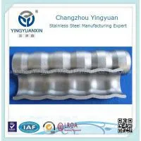 Horizontal Stripes Corrugated Tube for Heat Transfer thumbnail-1