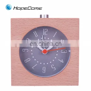 For Sale Desk Wooden Clock With Snooze &Alarm With High Quality thumbnail-3