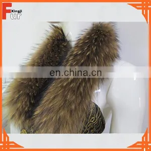 For Parka / Jacket Raccoon Fur Trimming thumbnail-2