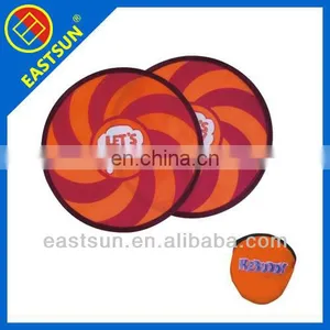 Hot Sell Pop up Foldable Nylon Frisbee Sports Frisbee thumbnail-1