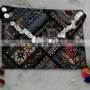 Authentic Gypsy Banjara Clutches,Hot Sale New Design Latest Arrival Beautiful Vintage Banjara Clutch thumbnail-1