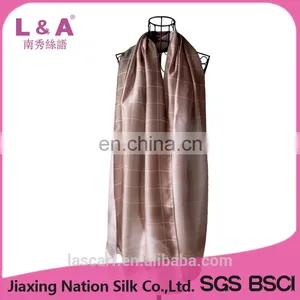 2017 Digital Printing Hand Rolled Real Silk Scarf Women Long thumbnail-1