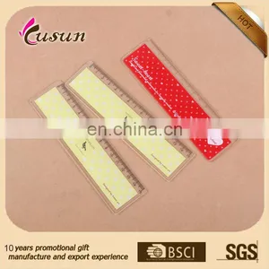 Customized Advertising Plastic 15cm Promotional Ruler thumbnail-6