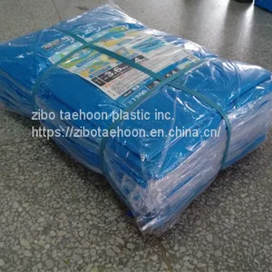 PE Tarpaulin Scaffolding Sheet (LENO) Pool Cover PP Weed Barrier PE Wrap PE & PP Roll Goods thumbnail-2
