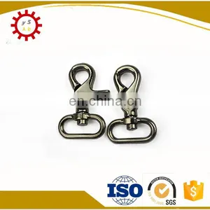 Metal Lobster Trigger Swivel Clasp Finding Keyring Hook Holder Silver Tone thumbnail-1