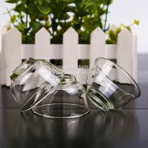 Wholesale Factory Price Amazon Custom Logo 50ml Handmade Kungfu Pyrex Glass Gongfu Tea Cup thumbnail-1