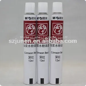 Collapsible Customized Aluminum Pigment Packaging Tube thumbnail-1