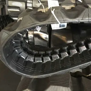 250 * 52.5 * 73 Excavator Rubber Tracks Special For Airmann Ax18.2 / Hitachi Ex20.2 thumbnail-2