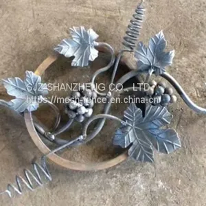 Wrought Iron Ornaments/ Wrought Iron Elements/ Wrought Iron Decorate Parts thumbnail-2