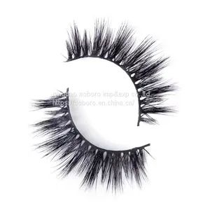 High Quality 3D Mink False Lashes With Wholesale thumbnail-5