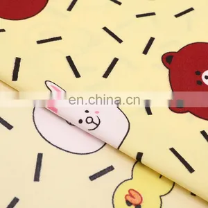100% Polyester Microfiber Peach Skin Brushed Fabric for Print Sportswear Mens Shorts thumbnail-5