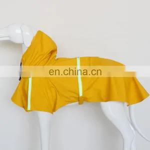 Factory Wholesales Dog Raincoat Waterproof Pet Hoodie Full Cover Reflective Pet Raincoat thumbnail-5