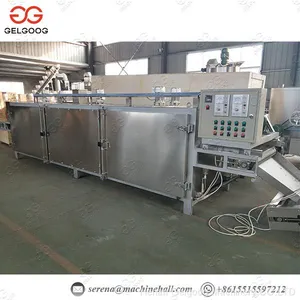Continuous Type Nuts Roaster Buckwheat Drying Machine/Tamarind Seed Roasting Machine thumbnail-1