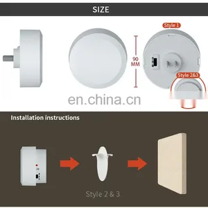 Led Night Lamp USB Chargeable Human Induction Night Lamp Bedroom Bedside Table Lamp Bedroom Eye Protection thumbnail-4