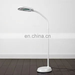ODM Certificated Modern Adjustable Magnifying Floor Standing Reading Lamp thumbnail-3