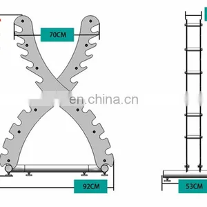 Gym Fitness Equipment Dumbbell Storage Rack thumbnail-5