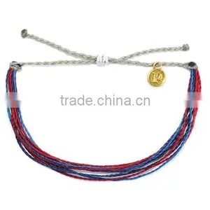 Diy Wax Cord Woven Custom String Bracelets for Friend thumbnail-6