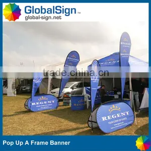 Shanghai GlobalSign Custom Outdoor Banner Stand thumbnail-1