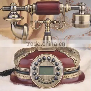 Colorful Polyresin Antique Telephone With Vintage Design thumbnail-1