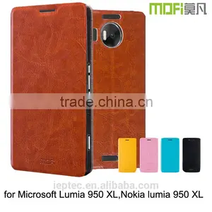 MOFi PU Leather Mobile Phone Case for Microsoft Lumia 950 XL, Back Cover for Lumia 950 XL thumbnail-1