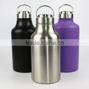 18 Oz/32 Oz/40 Oz/64 oz Deluxe Stainless Steel Water Bottle BPA Free Vacuum Bottle YF-01D-40 thumbnail-2