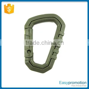 Mini Plastic China Promotion Carabiner Hook thumbnail-2