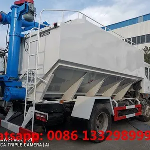 HOT SALE! NEW FACE DONGFENG D9 16cbm Bulk Feed Transported Vehicle for Sale thumbnail-5