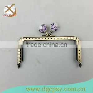 Ceramic Head Metal Frame for Purse thumbnail-3