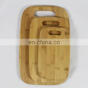 Amazon Besting Selling Can Engraving Eco-friendly High Quality Thin 3 Piece Bamboo Cutting Board Set thumbnail-4