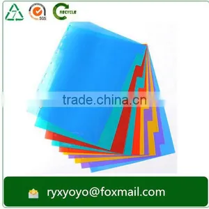 Office/school Statioanry a4 Size pp Plastic Colorful Index Card Divider With Tabs thumbnail-2