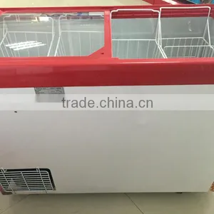 -18 Degree Sliding Glass Door Ice Cream Chest Freezer thumbnail-4