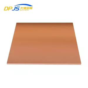 High Purity Copper Sheet C1201/c1220/c1020/c1100/c1221 Copper Alloy Sheet/plate For Elevator Decoraction thumbnail-2