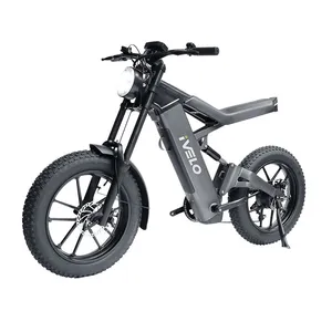 IVelo Wholesale 20*4.0 1000W Motor Big Power Fat Tire Electric Bike Mountain Ebike Bicycle thumbnail-1