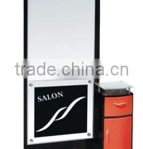 Beiqi High Quality Fashionable Hairdressing Barber Shop Salon Unit Mirror With Drawer Salon Makeup Furniture thumbnail-2