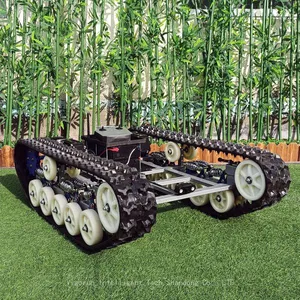 Shock-absorbing Suspension Remote Control Tank Robot Chassis (RTC300) thumbnail-1