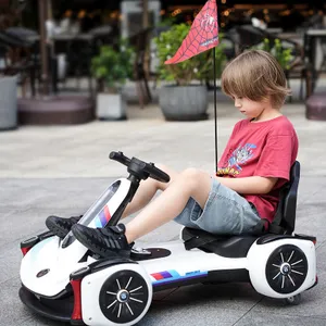 Children's go Kart, Electric Bike, Four-wheel Drifting Racing Car, Playable Toy Car, Rechargeable Electric Bike thumbnail-1