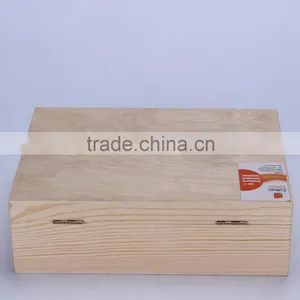 Latest Wooden Box for Food Pine Food Wooden Packaging Boxes Wooden Storage Box for Gift thumbnail-4